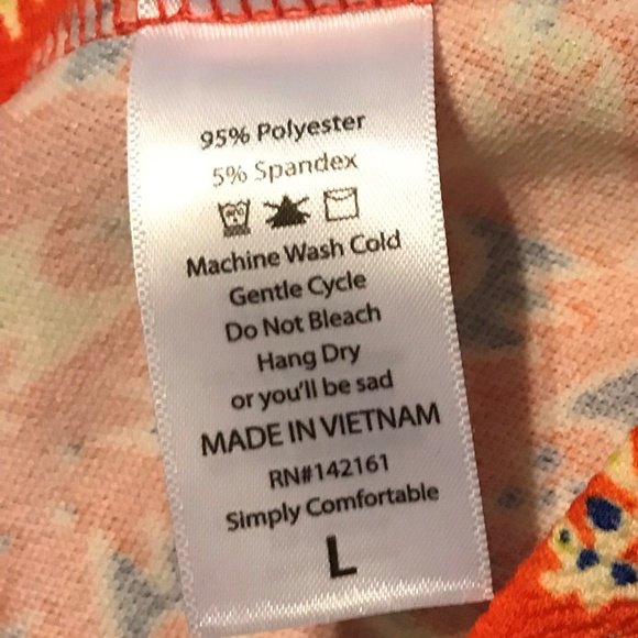 NWT LuLaRoe Size Large Cassie Pencil Skirt - Picture 3 of 4